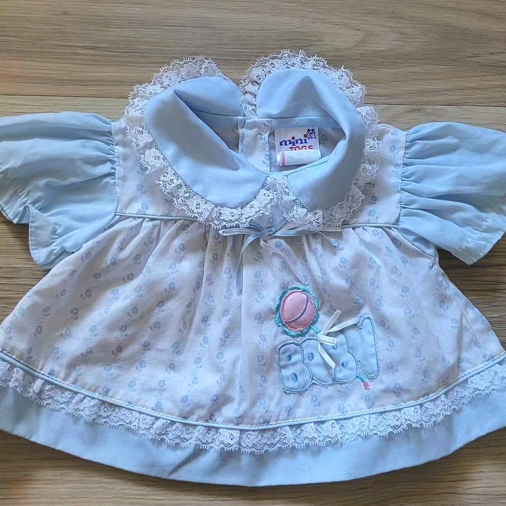 Blue Kids Casual Dress